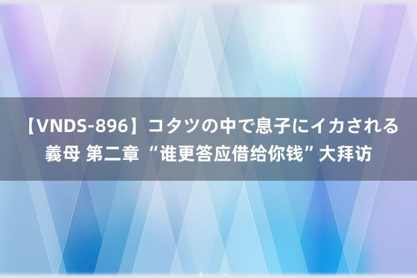 【VNDS-896】コタツの中で息子にイカされる義母 第二章 “谁更答应借给你钱”大拜访