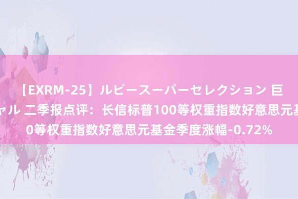 【EXRM-25】ルビースーパーセレクション 巨乳豊満4時間スペシャル 二季报点评：长信标普100等权重指数好意思元基金季度涨幅-0.72%