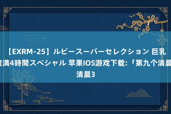 【EXRM-25】ルビースーパーセレクション 巨乳豊満4時間スペシャル 苹果IOS游戏下载:「第九个清晨3