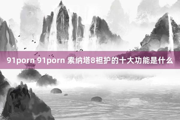 91porn 91porn 索纳塔8袒护的十大功能是什么